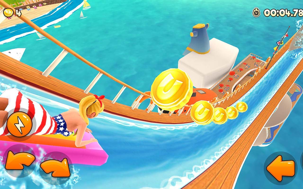 شاشة Uphill Rush Wate Park Racing 3