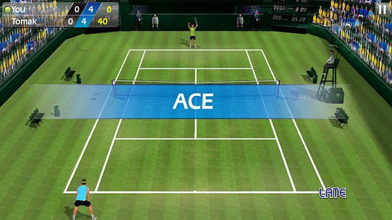 شاشة التنس ثلاثية الأبعاد 1