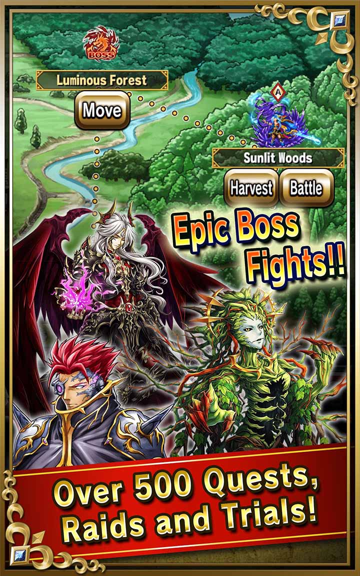 شاشة Brave Frontier 4