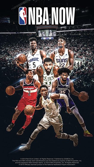 لعبة كرة السلة المحمولة NBA NOW