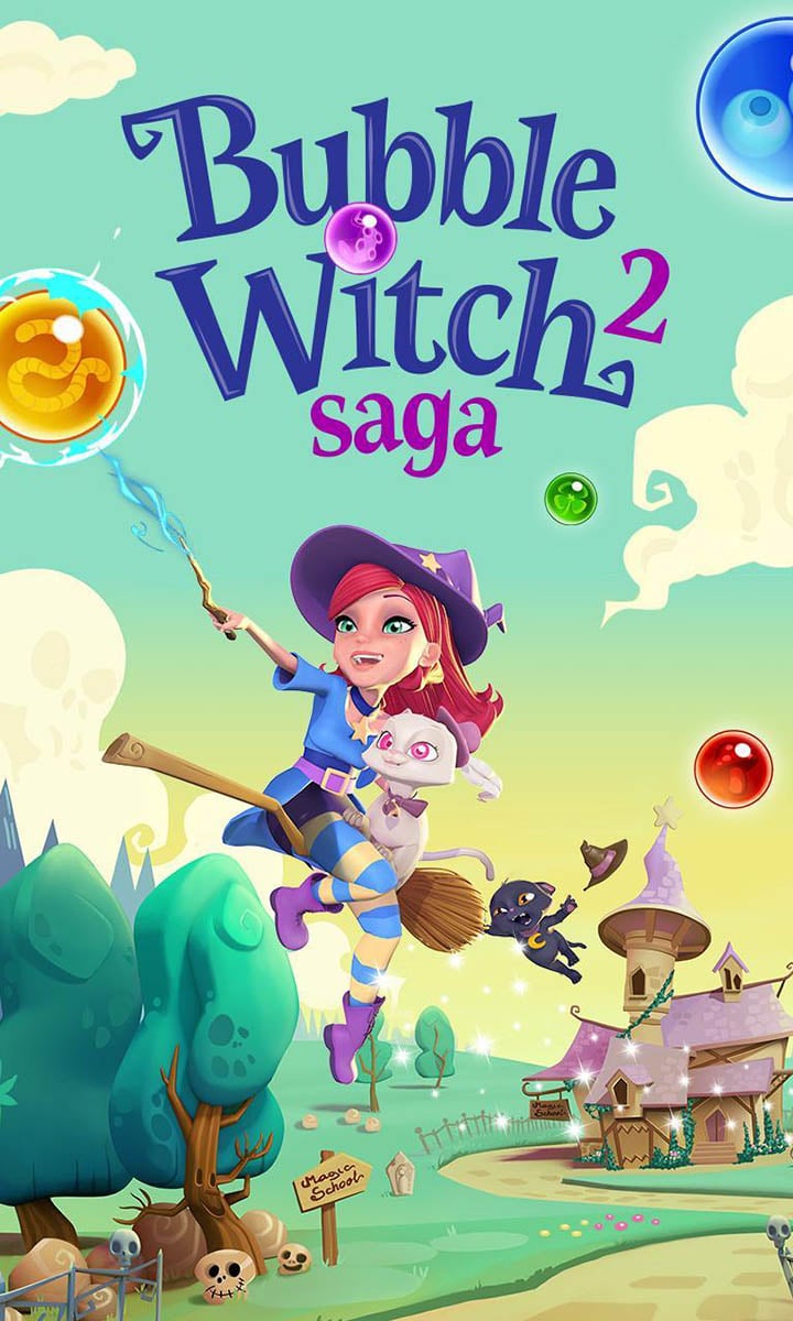 شاشة Bubble Witch 2 Saga 4