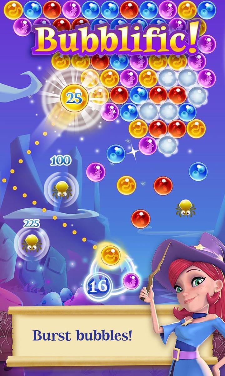 شاشة Bubble Witch 2 Saga 0