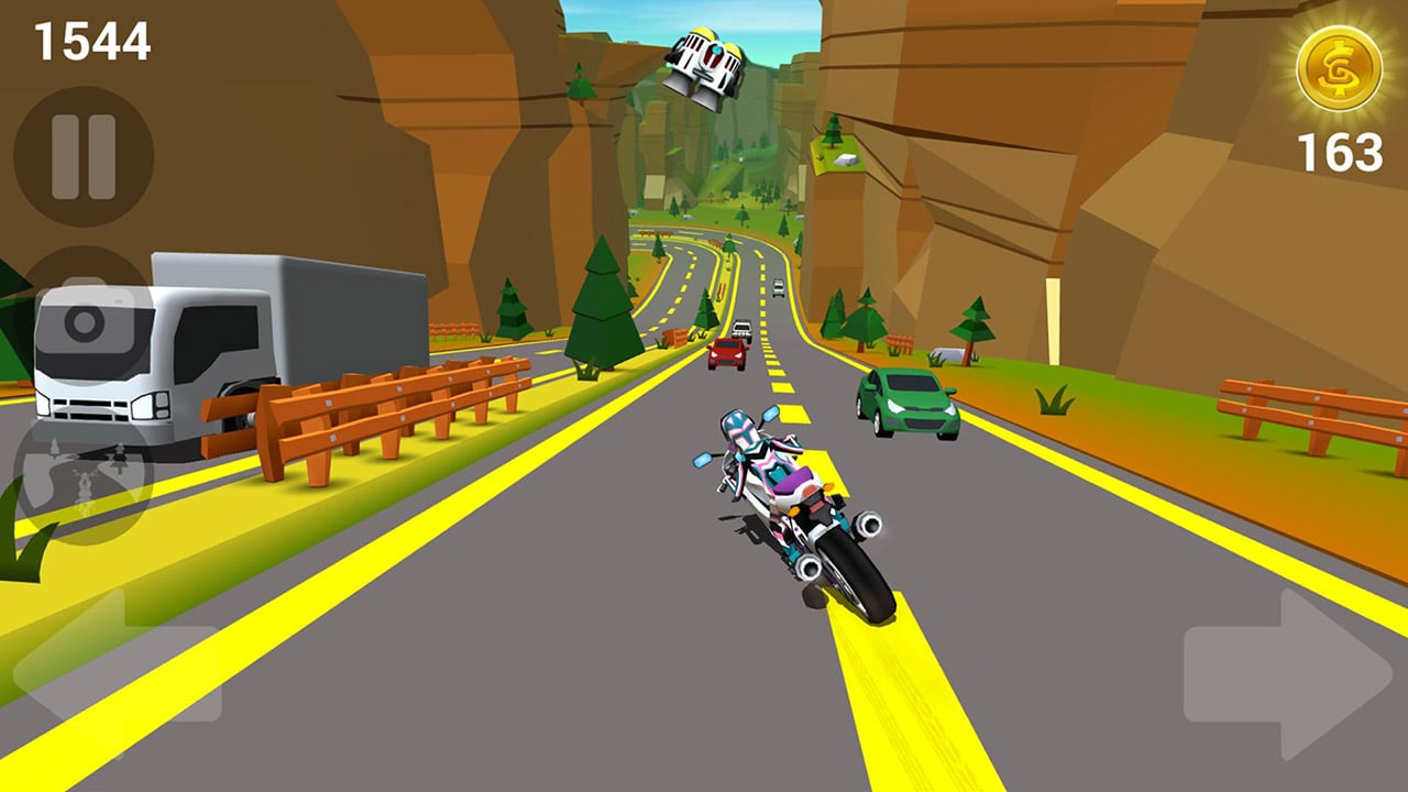 شاشة Faily Rider 2