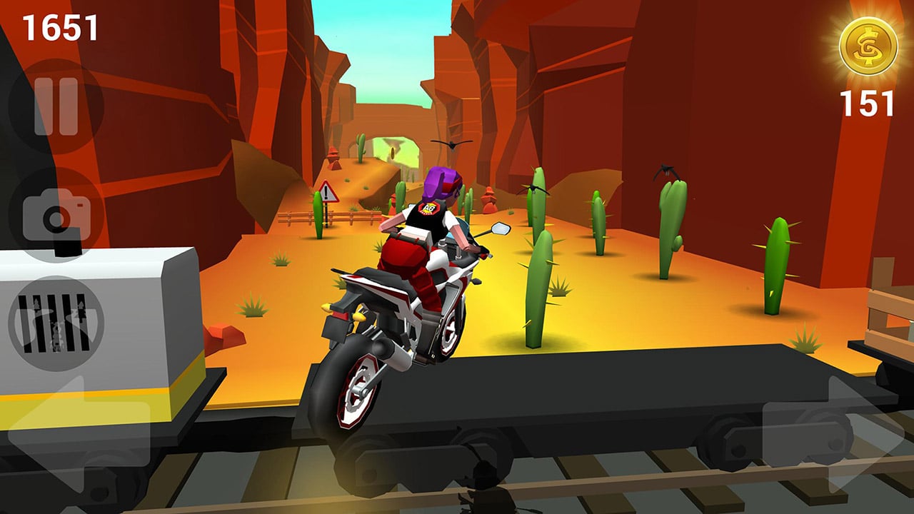 شاشة Faily Rider 0