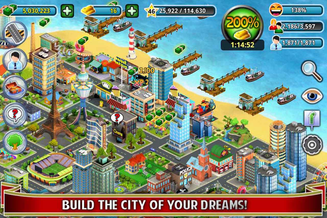 شاشة City Island Builder Tycoon 0