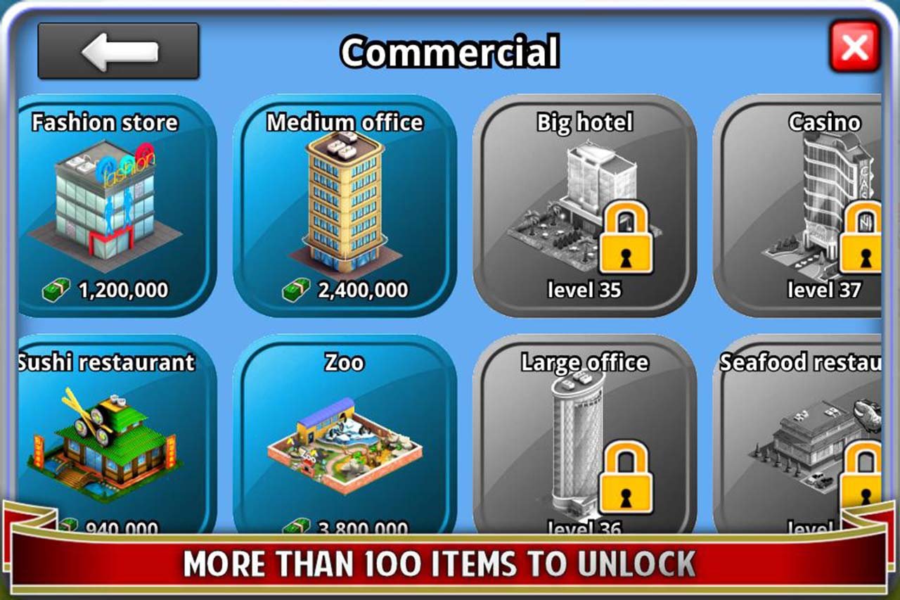 شاشة City Island Builder Tycoon 3
