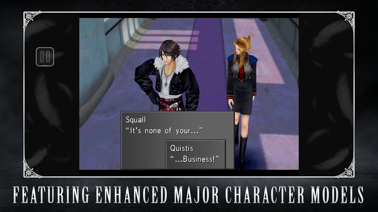 شاشة FINAL FANTASY VIII Remastered 1