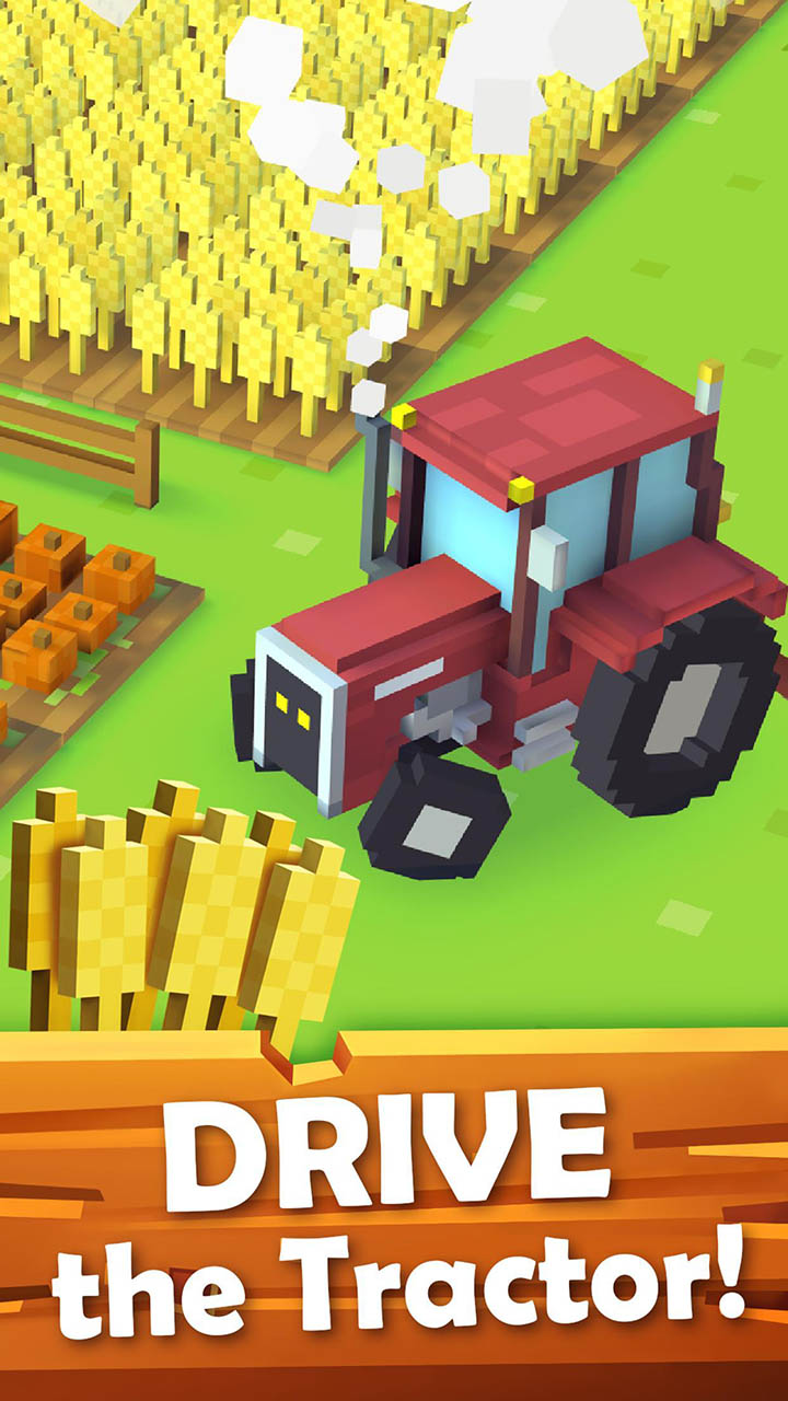 شاشة Blocky Farm 1