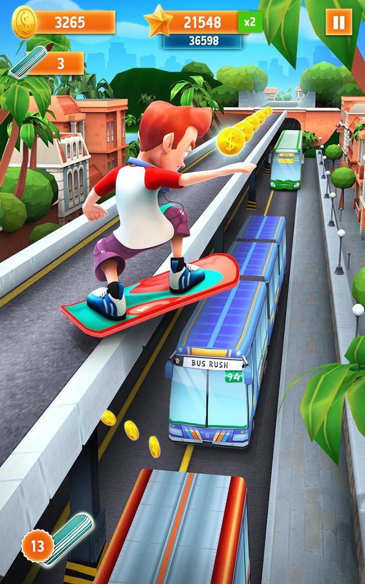 شاشة Bus Rush 0