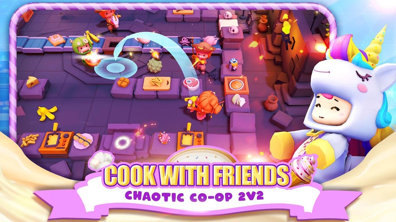 شاشة Cooking Battle 2