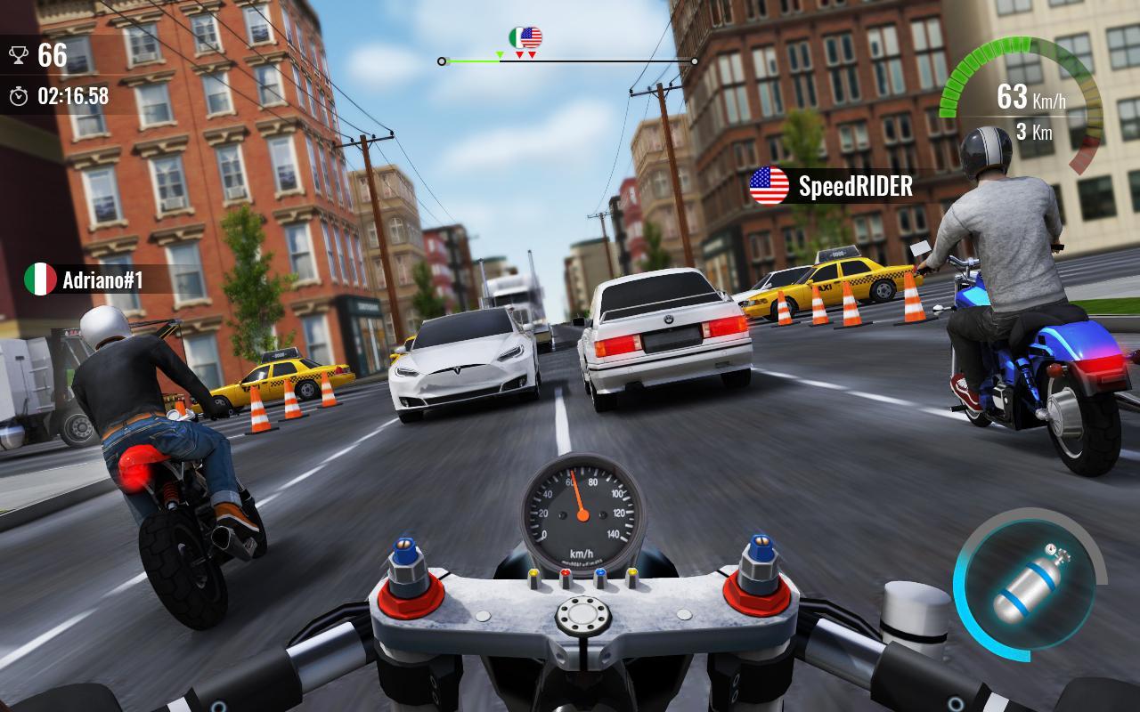 شاشة Moto Traffic Race 2 Multiplayer 2
