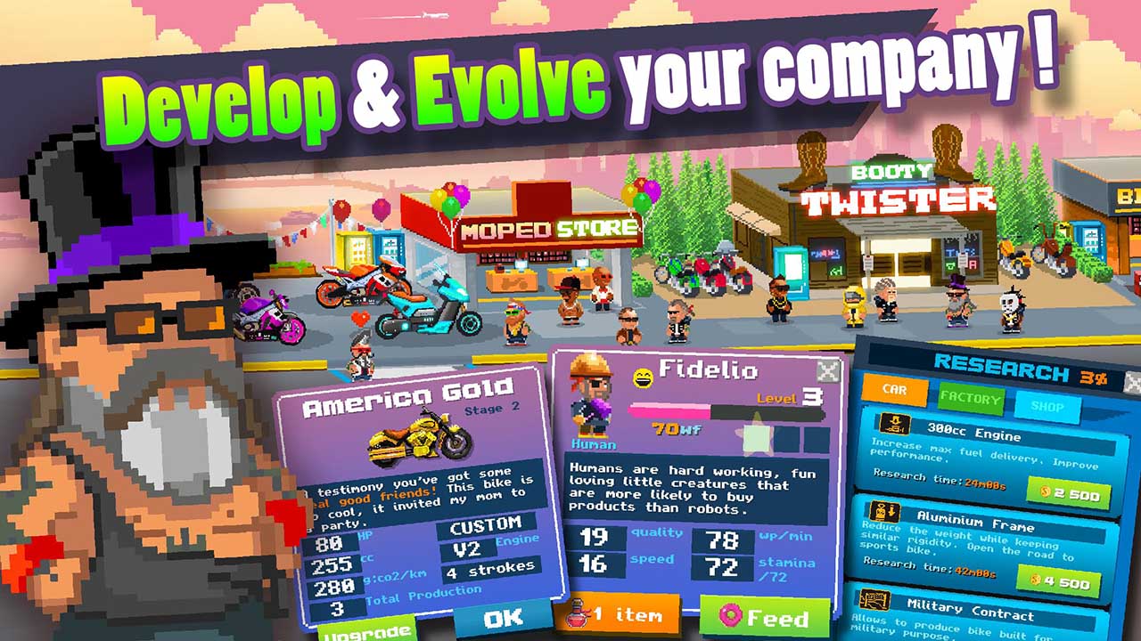 شاشة Motor World Bike Factory 3