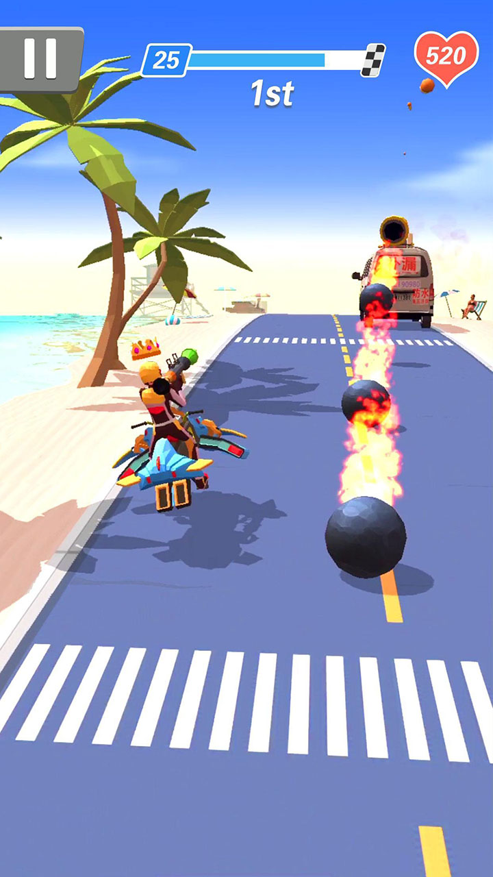 شاشة Racing Smash 3D 5