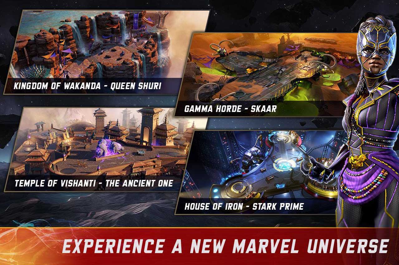 شاشة Marvel Realm of Champions 1