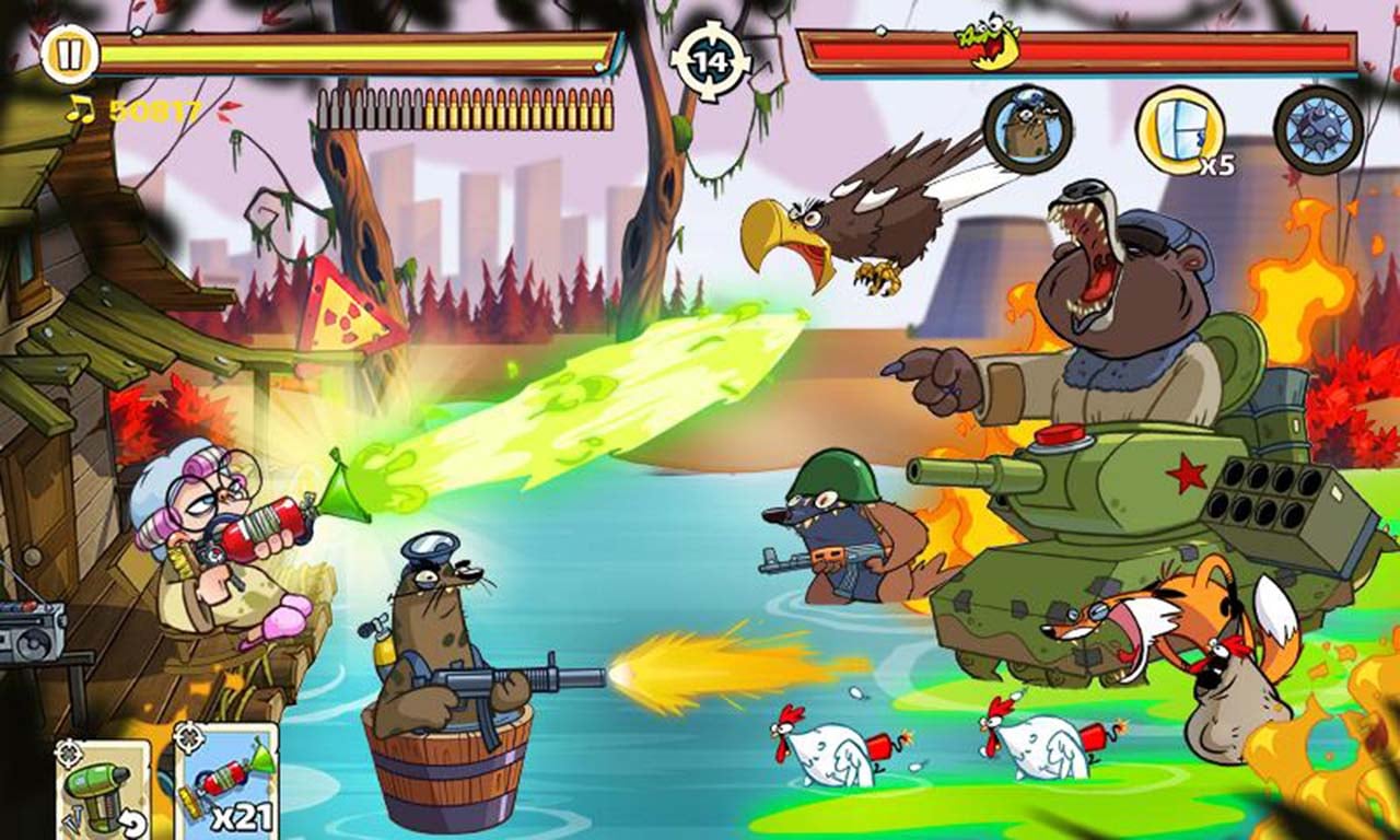 شاشة Swamp Attack 2 2