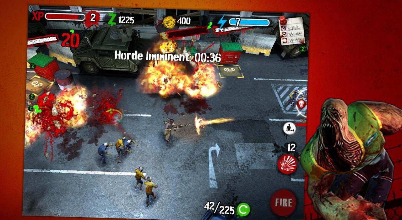 شاشة Zombie HQ 2