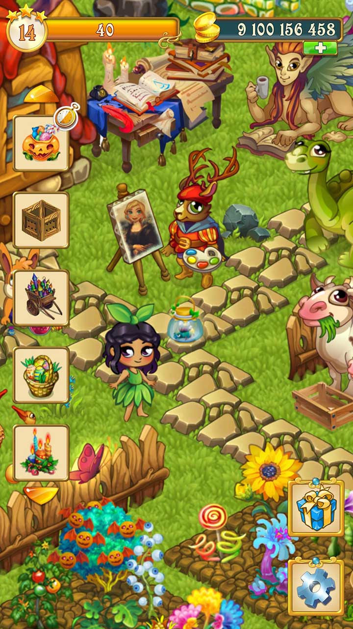 شاشة Fairy Farm 4