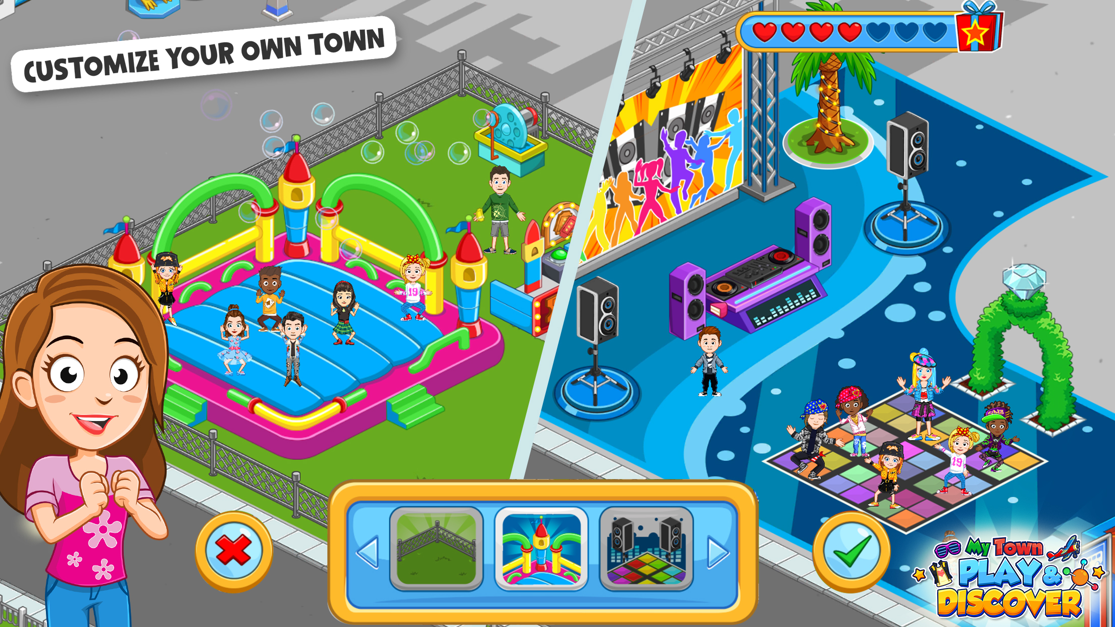 My Town Build a City Life شاشة 2