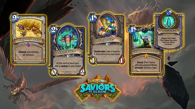 Hearthstone: لقطة شاشة Saviors of Uldum