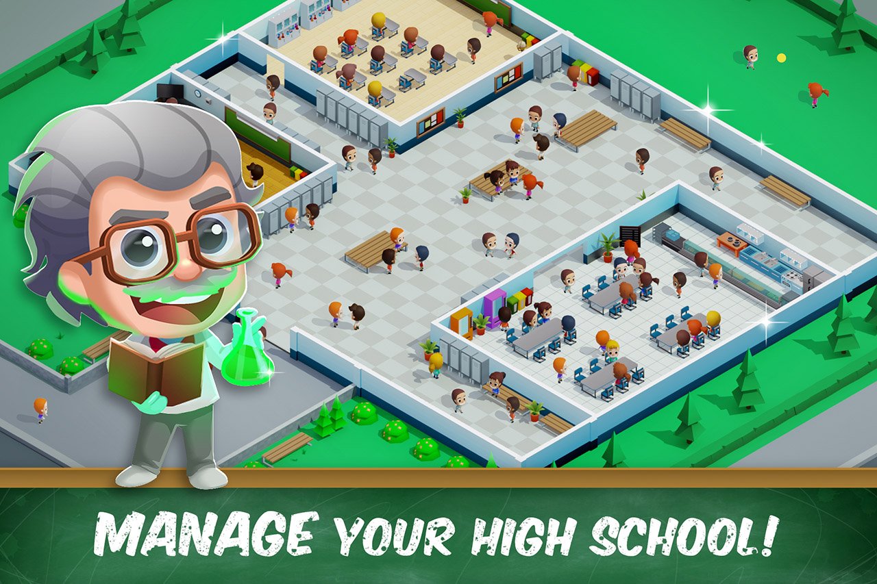 شاشة Idle High School Tycoon 2