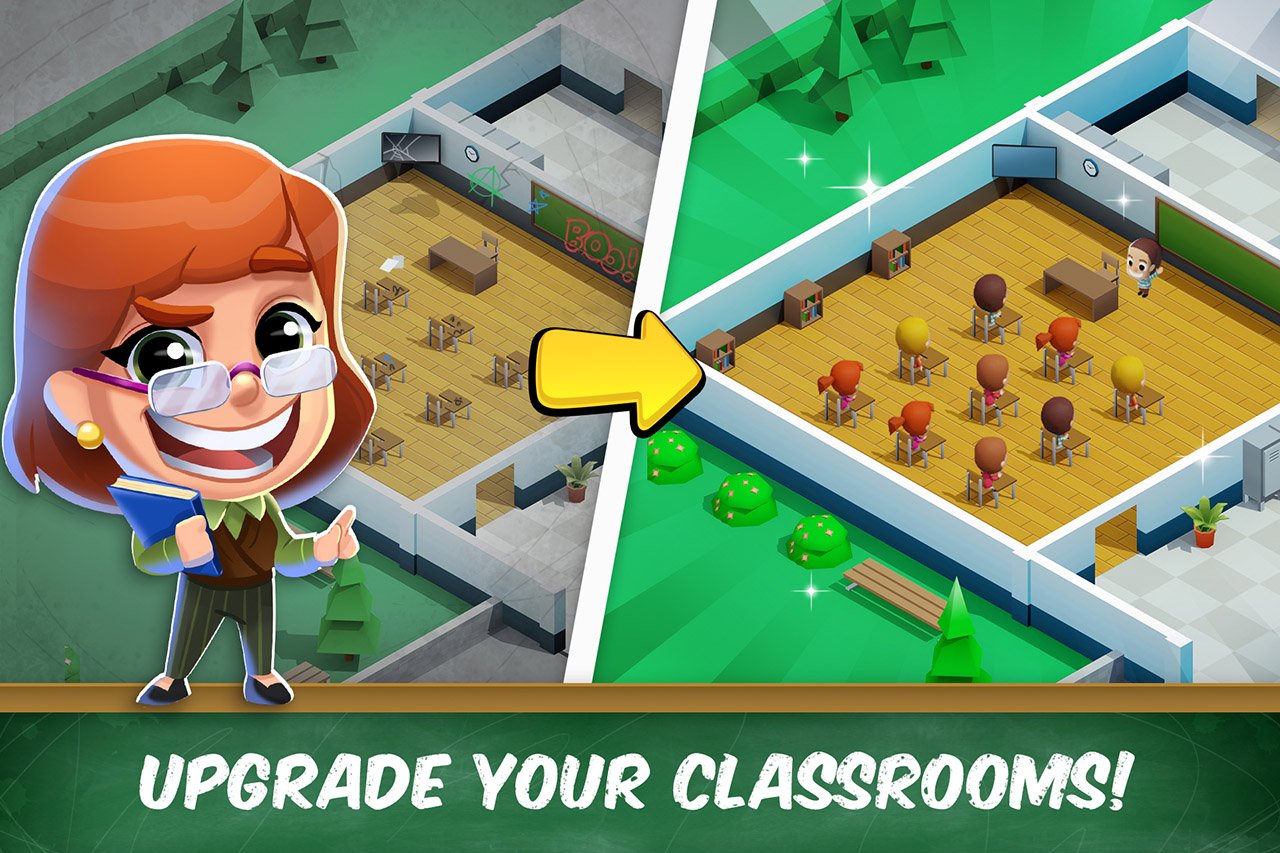 شاشة Idle High School Tycoon 3
