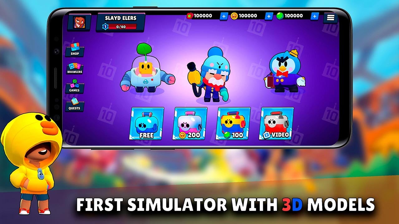 Box Simulator لشاشة Brawl Stars 0