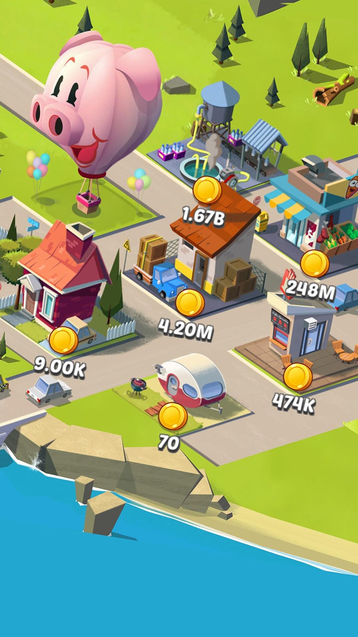 شاشة Idle City Empire 0