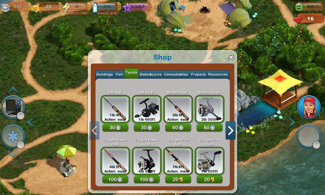 شاشة 3D Fishing Paradise 3