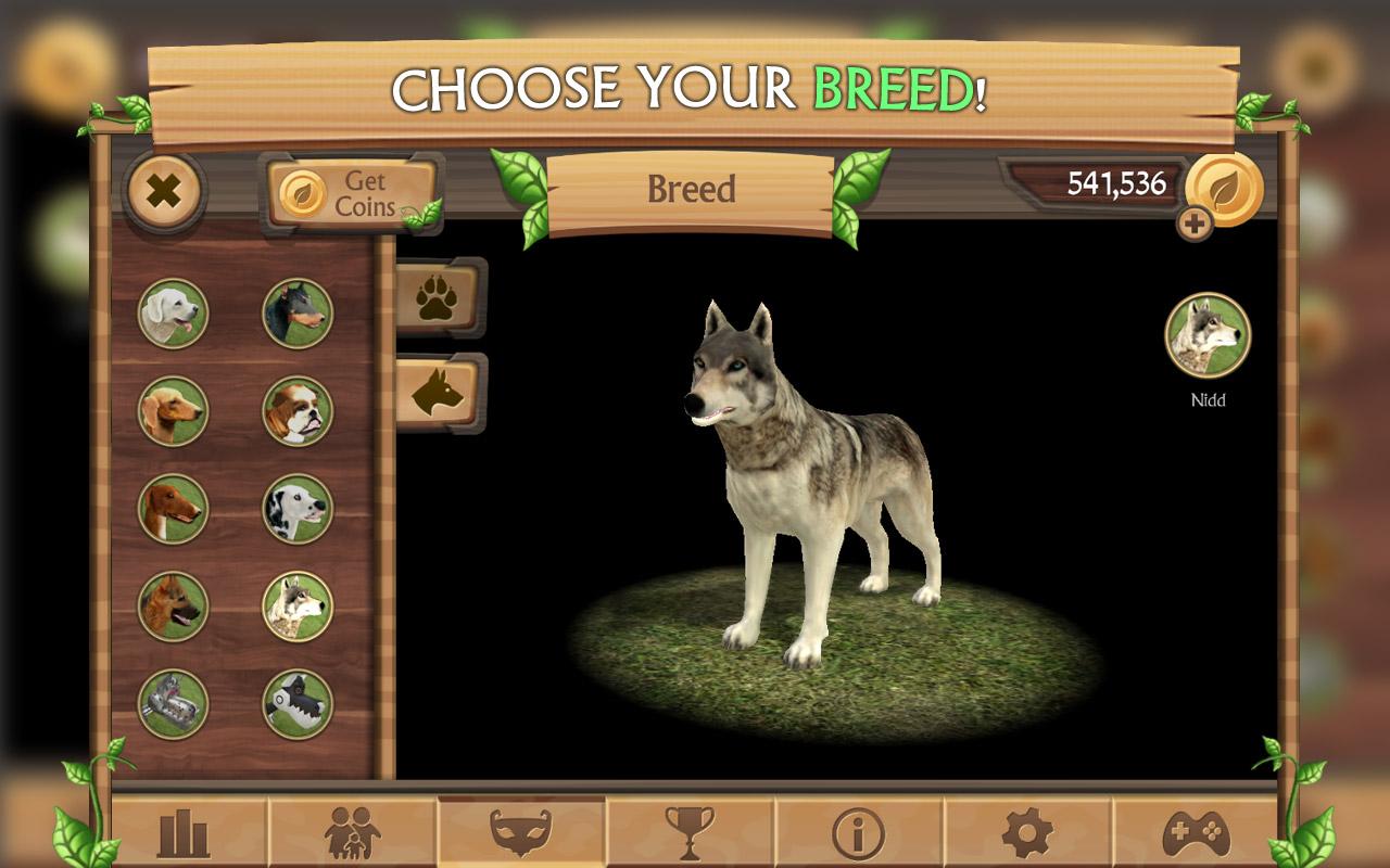 شاشة Dog Sim Online 1