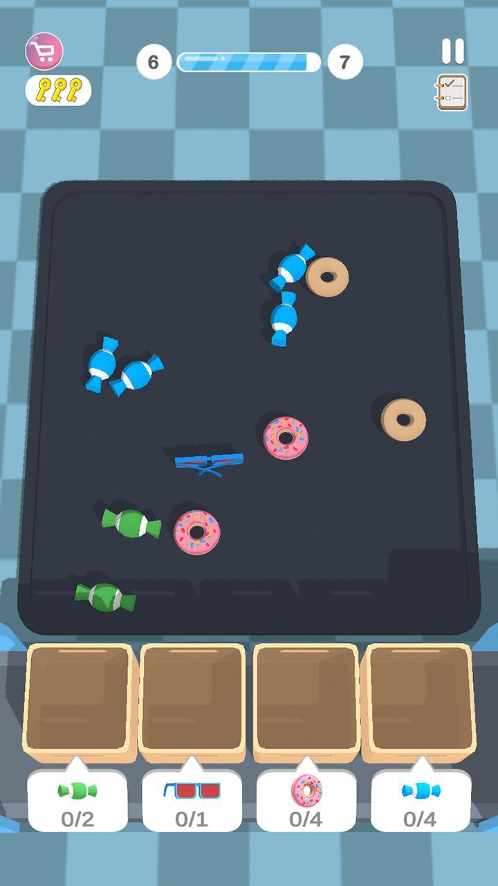 شاشة Sort'n Fill 0