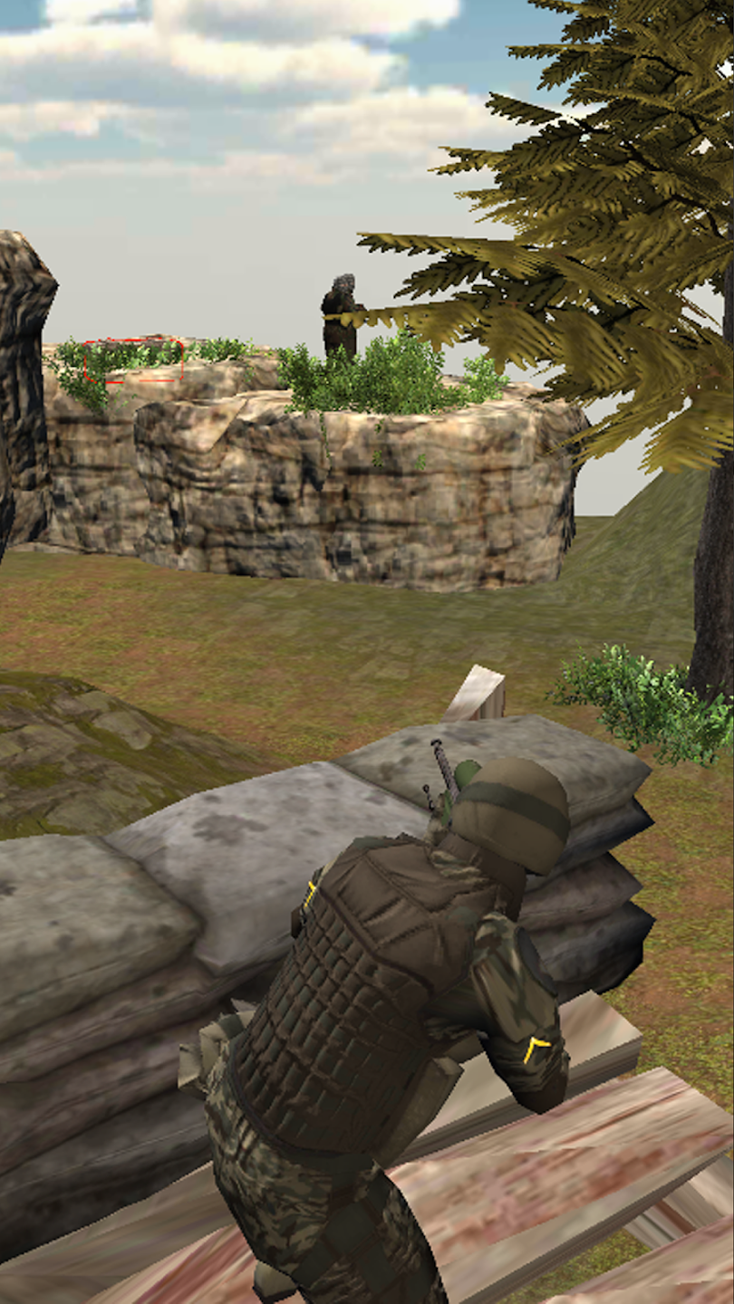 شاشة Sniper Attack 3D 3