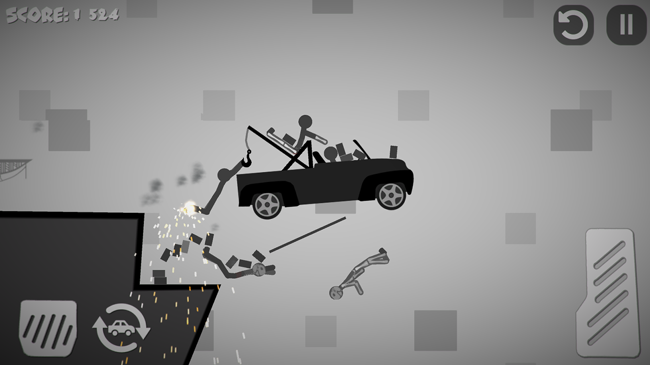 شاشة تدمير Stickman 4