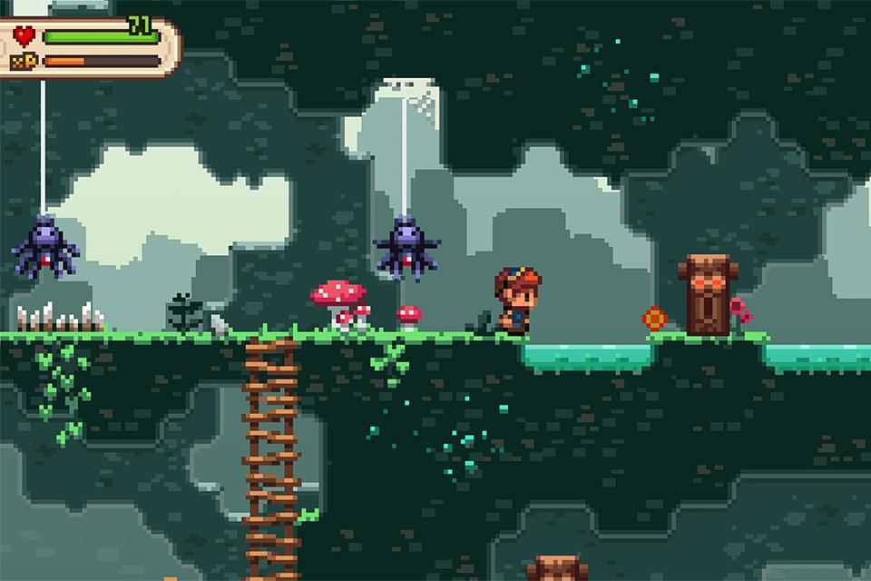 شاشة Evoland 2 1