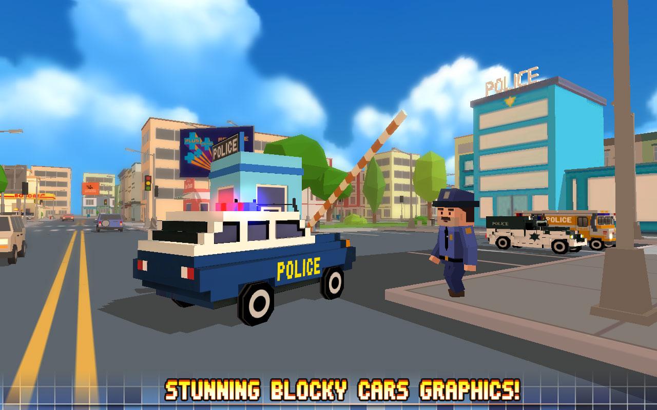 شاشة Blocky City Ultimate Police 1