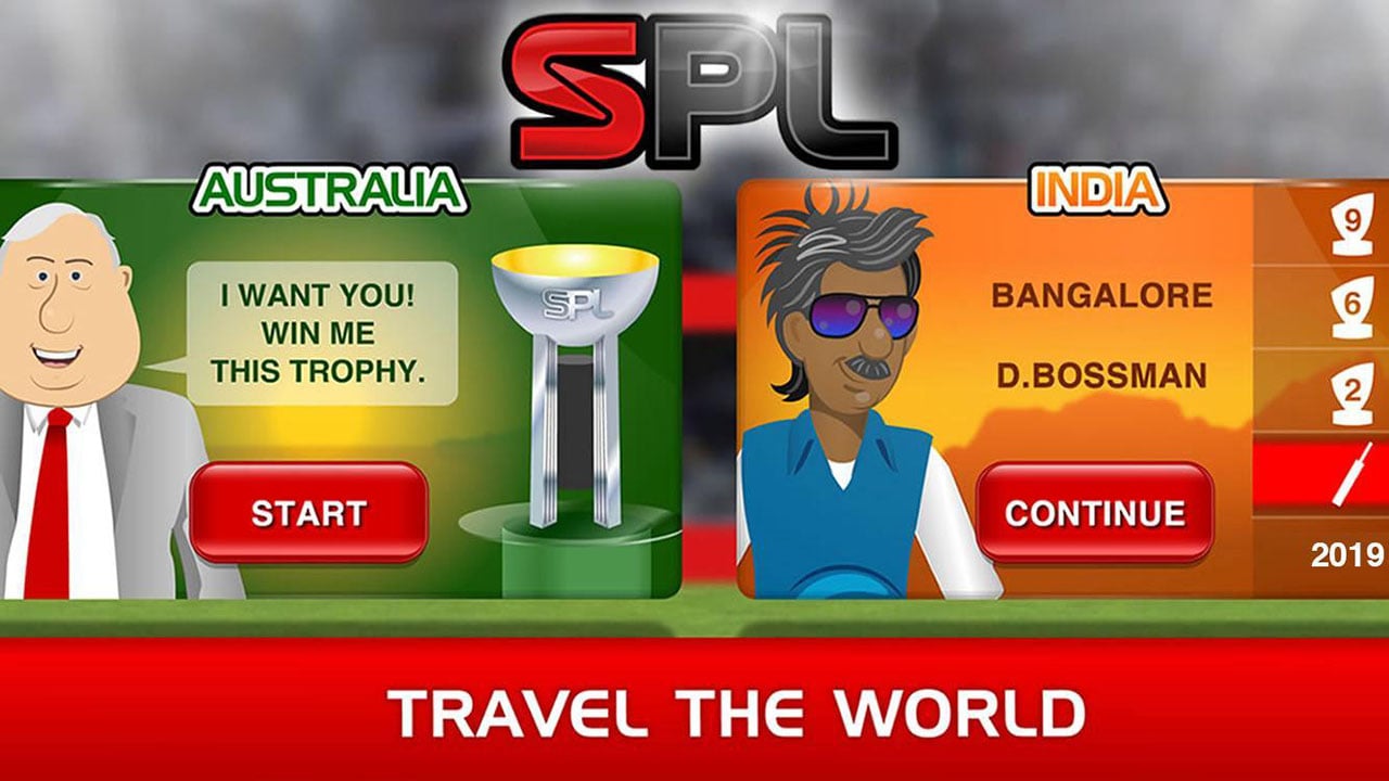 شاشة Stick Cricket Premier League 2