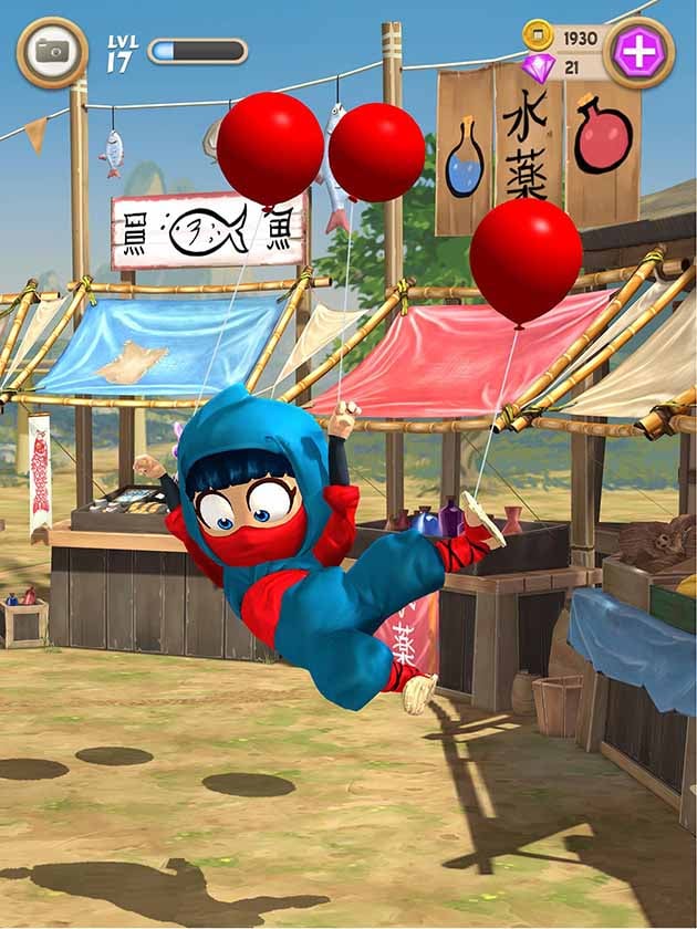 لقطة شاشة Clumsy Ninja 3