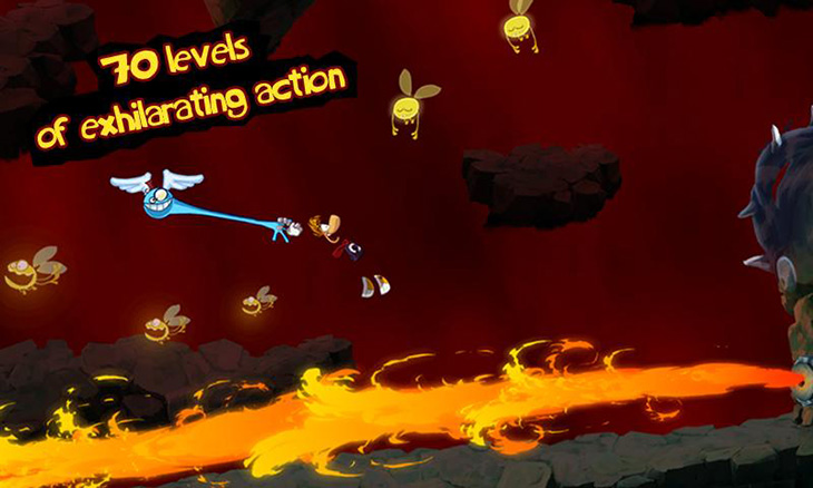 Rayman Jungle Run لقطة شاشة 1