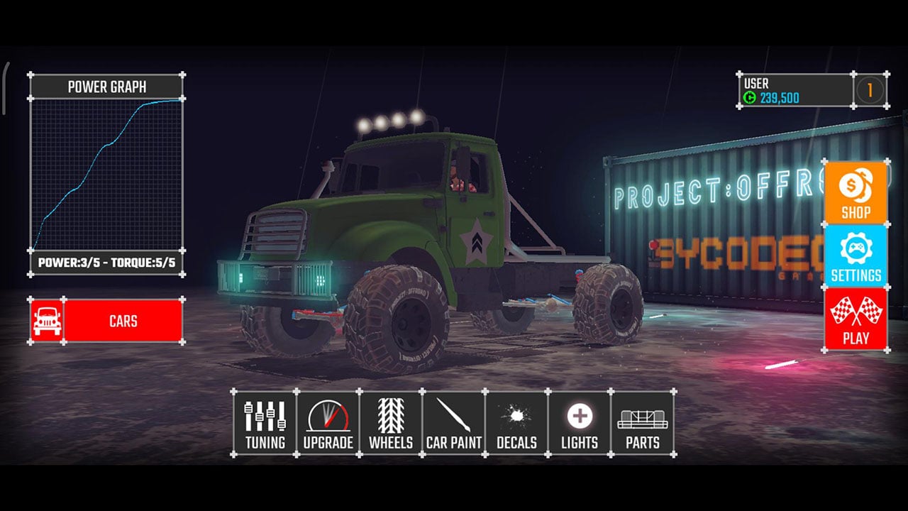 شاشة PROJECT OFFROAD 20 0