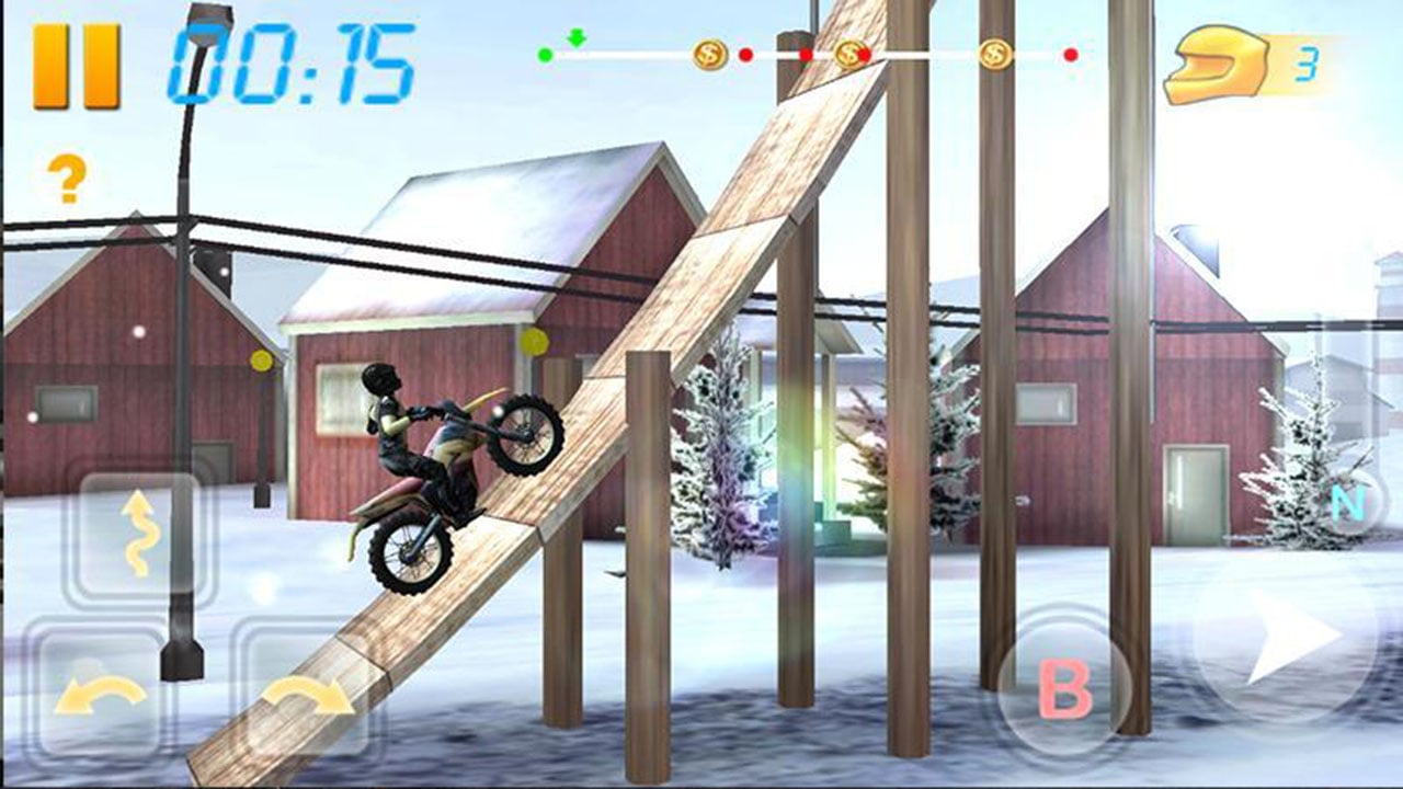 شاشة Bike Racing 3D 1