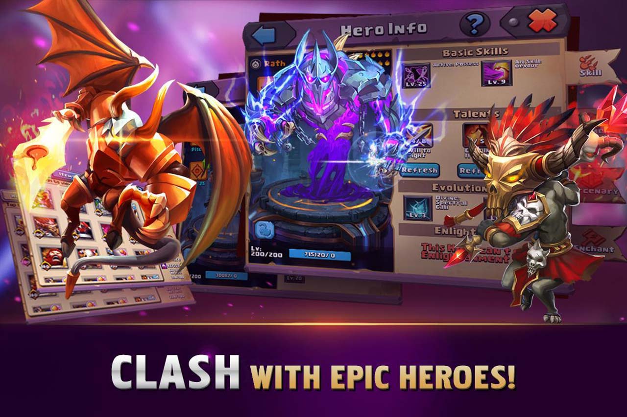 لعبة Clash of Lords 2 شاشة 1