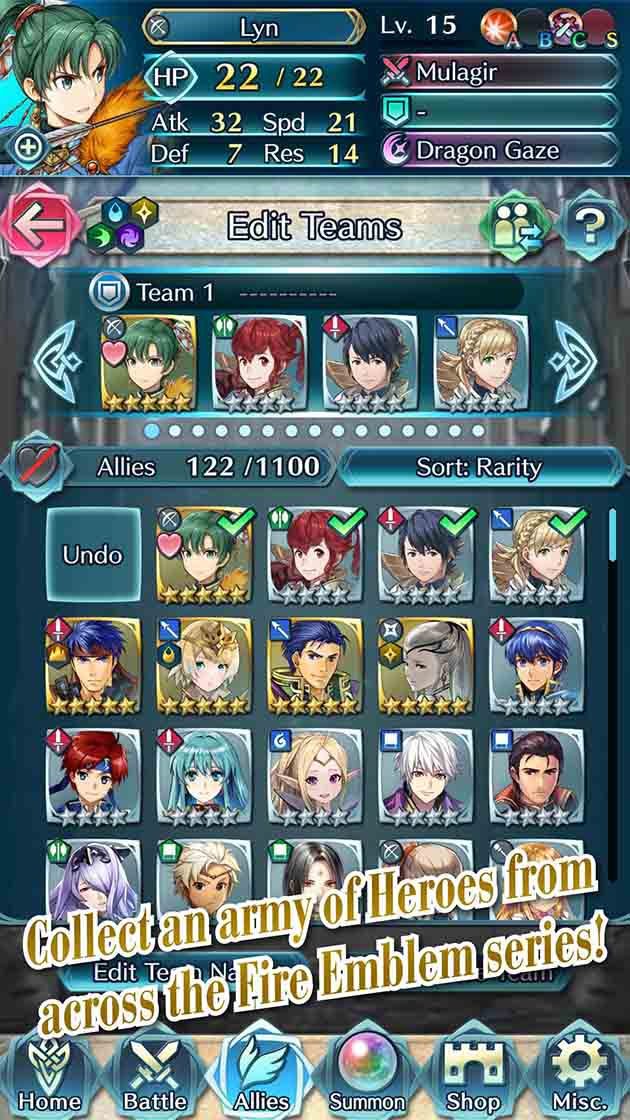 Fire Emblem Heroes لقطة شاشة 4