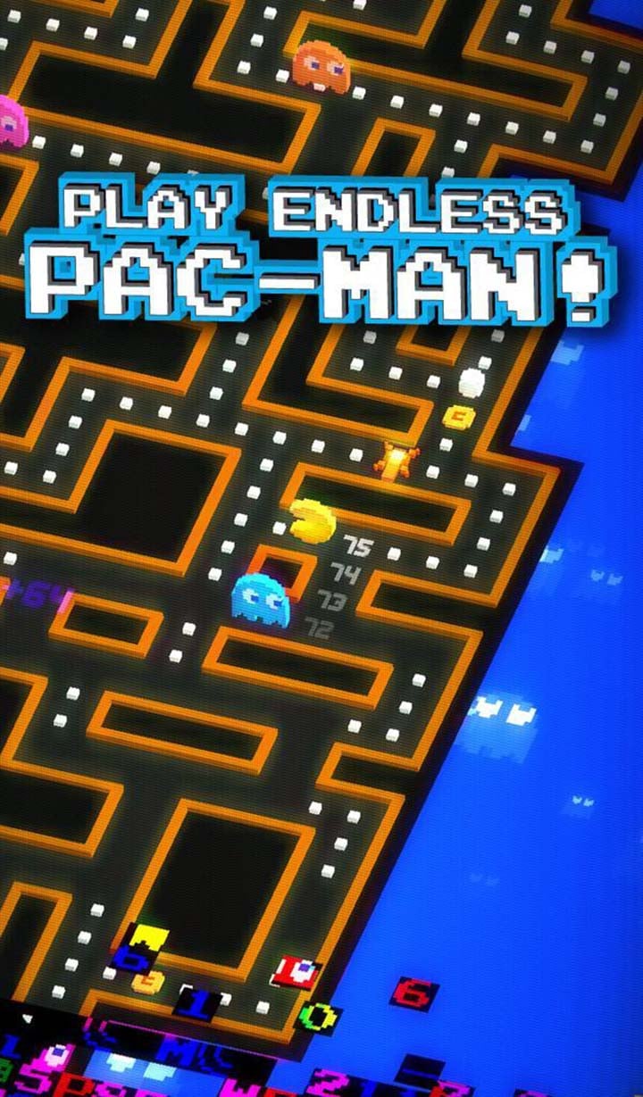 شاشة PAC MAN 256 Endless Maze 0