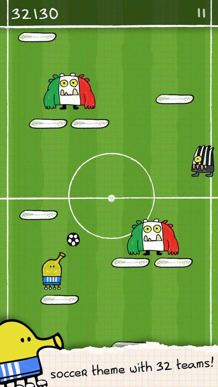شاشة Doodle Jump 4