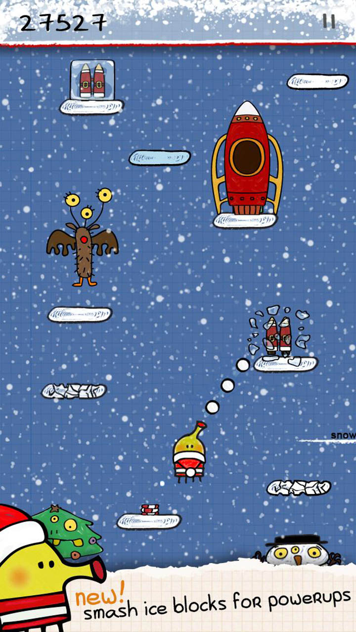 شاشة Doodle Jump 5