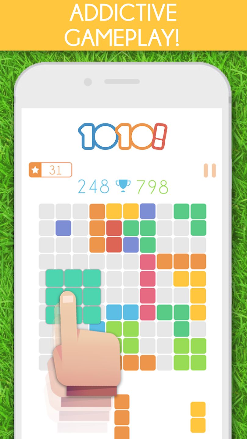 شاشة 1010 Block Puzzle Game 1