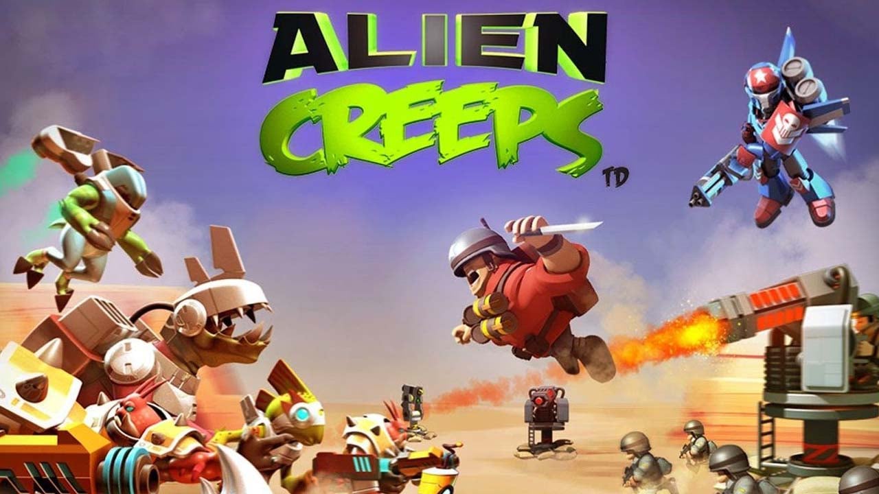 ملصق Alien Creeps