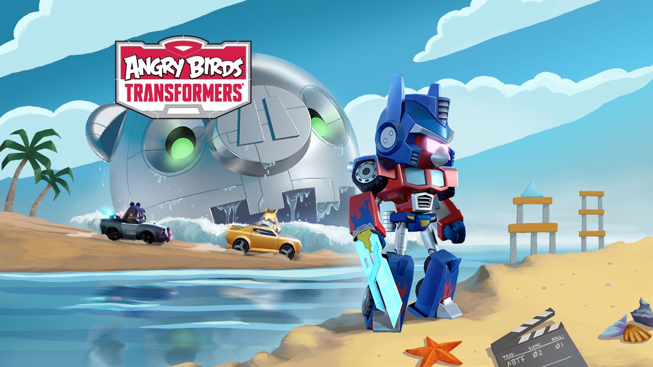 ملصق Angry Birds Transformers