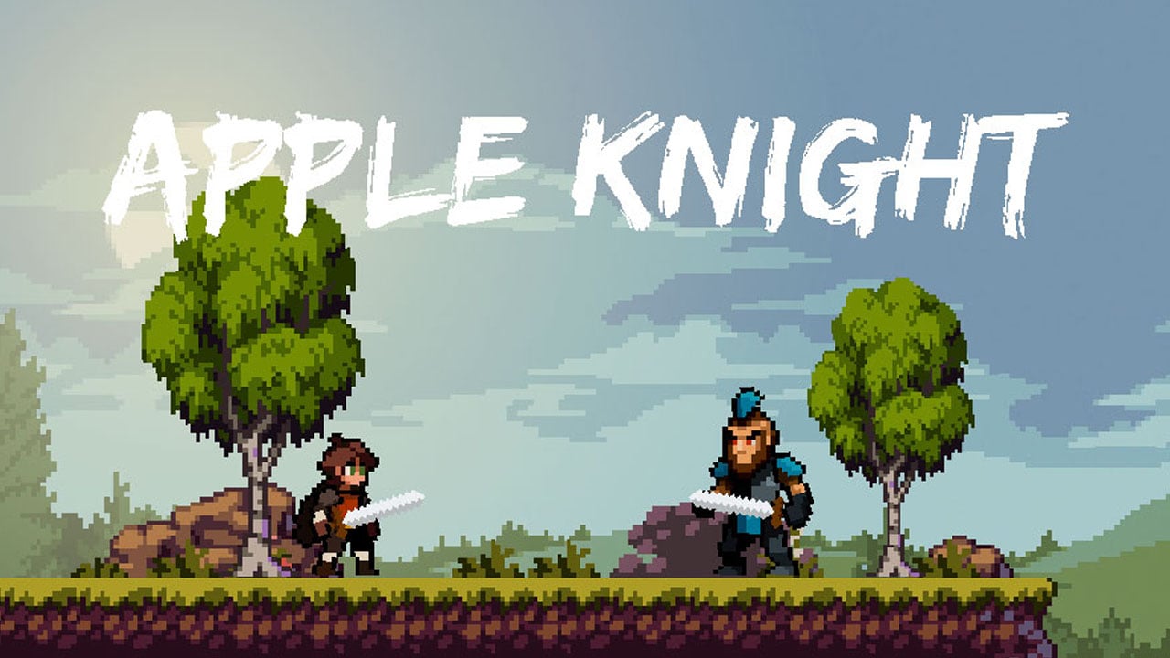 ملصق Apple Knight