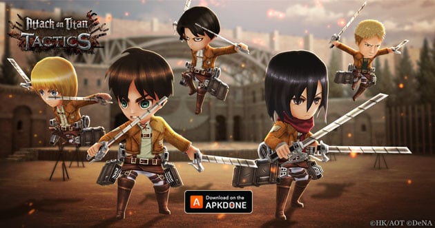 ملصق Attack On Titan Tactics