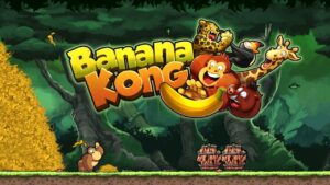 ملصق Banana Kong